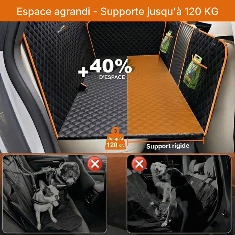 Chien avec Housse voiture pour chien CARGO HUNDSY