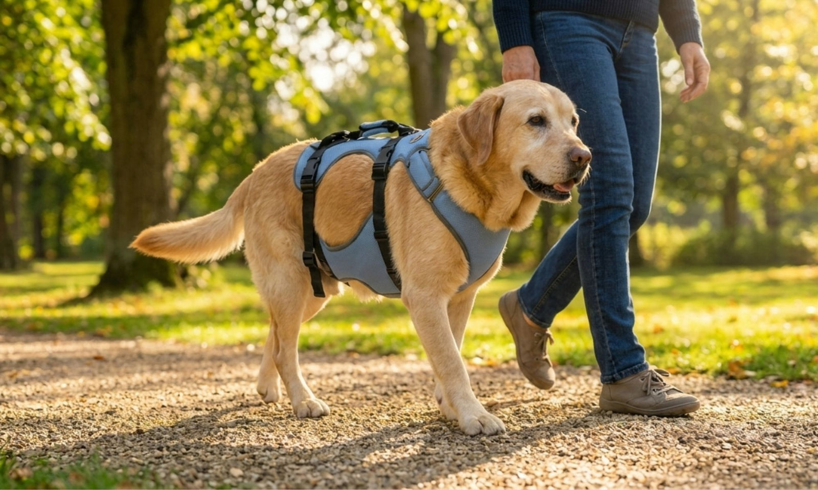 Harnais chien anti traction