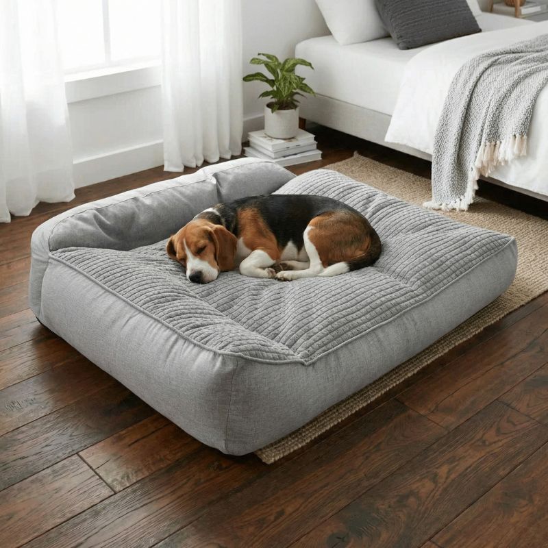 Coussin  pour chien confort à mémoire de forme - Housse Lavable | LOKI
