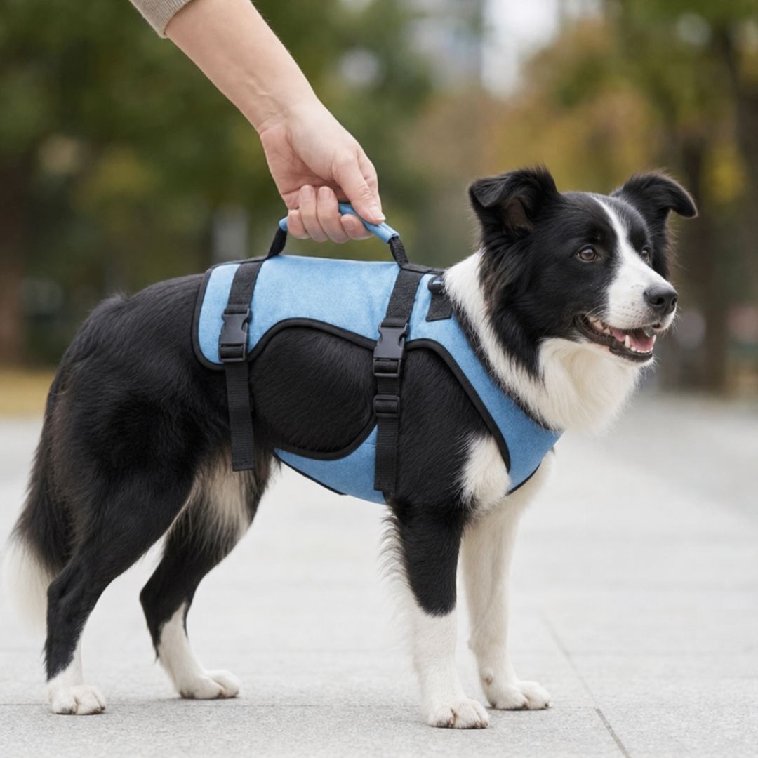 Harnais de soutien pour chien avec poignée de levage | ORKA
