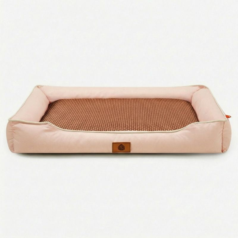 Lit pour chien respirant BALI HUNDSY — coloris rose