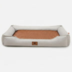 Lit pour chien respirant BALI HUNDSY — coloris gris
