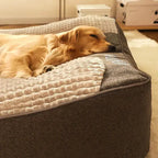 Grand lit pour chien HELSINKI HUNDSY — coloris marron