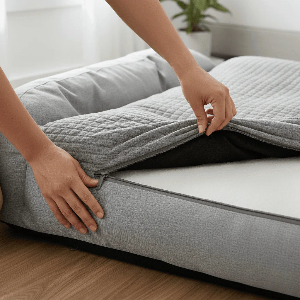 Coussin  pour chien confort à mémoire de forme - Housse Lavable | LOKI