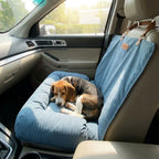 Housse siège auto pour chien NAYA HUNDSY — coloris bleu