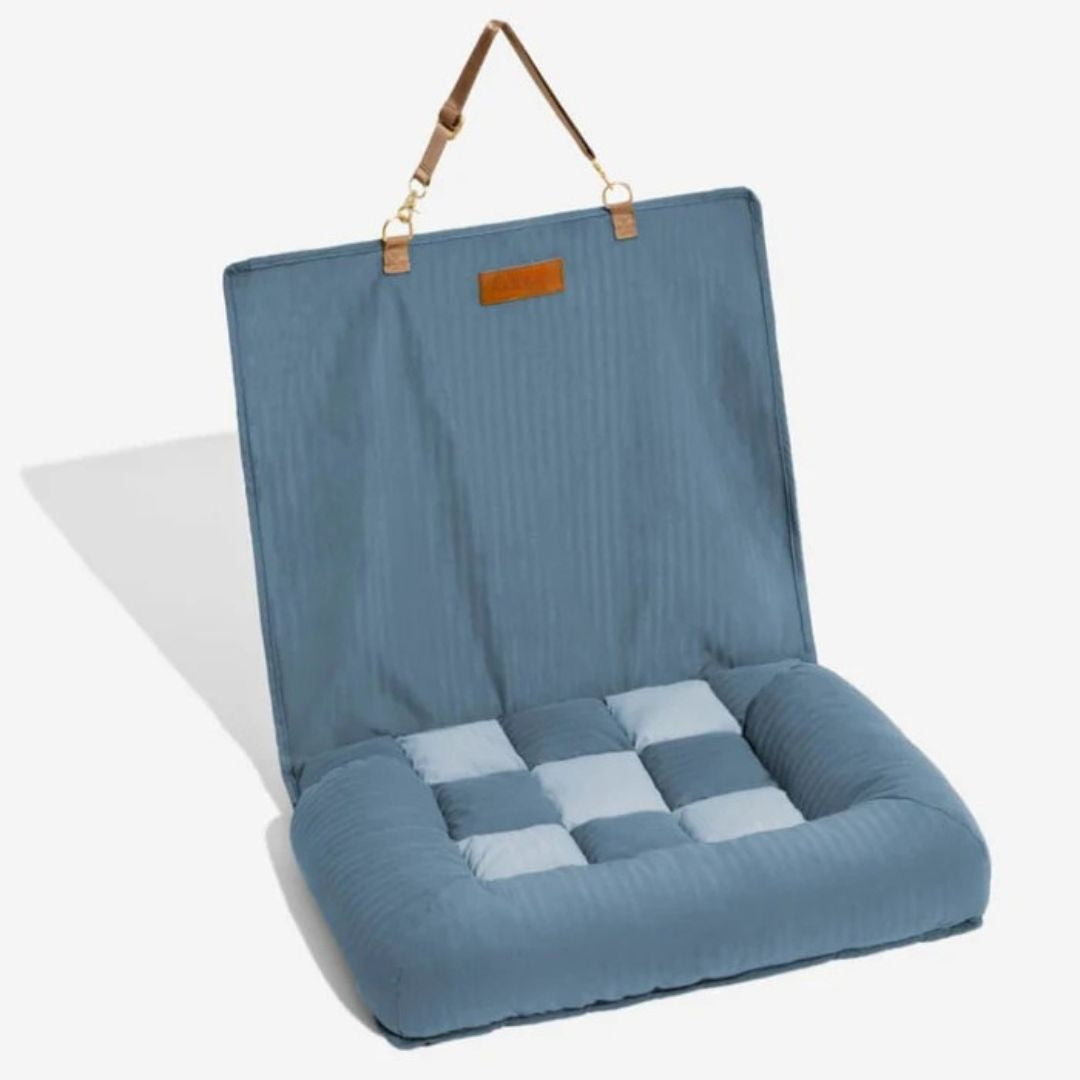 Housse siège auto pour chien NAYA HUNDSY — coloris bleu