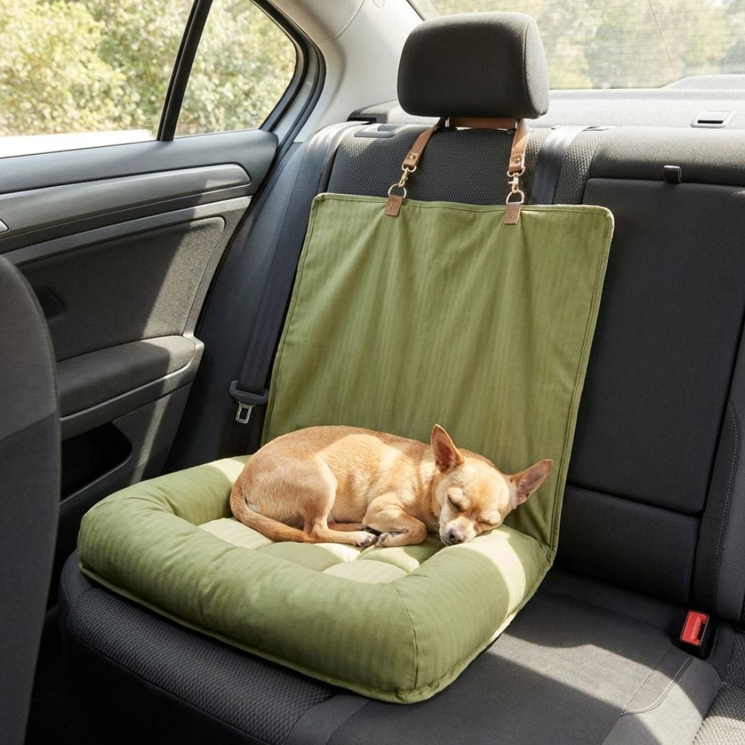 Housse siège auto pour chien NAYA HUNDSY — coloris vert