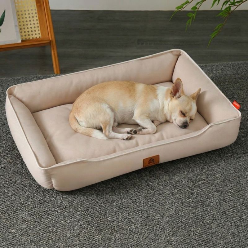 Lit pour Chien Respirant - Tapis Rafraîchissant & Rebord Confort | BALI