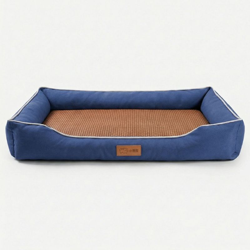 Lit pour chien respirant BALI HUNDSY — coloris bleu