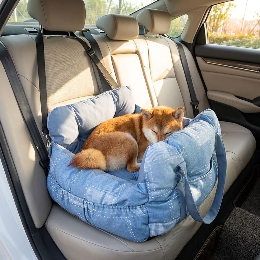 Chien avec Siège auto pour chien SORA HUNDSY